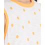 Marc New York Women's Performance Ditsy Daisy Printed Ringer Tank Top