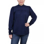 Petite Long Sleeve with Smocking Details Top