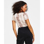 Women's Snake-Embossed Scoop-Neck Bodysuit, Created for Macy's