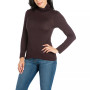 Women's Classic Long Sleeve Turtleneck Top