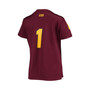 Women's #1 Maroon Arizona State Sun Devils Player Replica Football Jersey