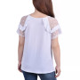 Petite Size Short Dot Sleeve Top