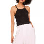 Cotton Nora Crochet Top