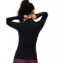 Cozy Mock Neck Long Sleeve Top for Women