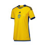 Women's Yellow Sweden National Team 2022/23 Home Replica Jersey
