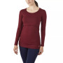 Charlotte Maternity Long Sleeves Round Neck Nursing Top
