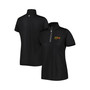 Women's Black Kentucky Derby 150 Quarter-Zip Mock Neck Polo Shirt