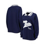 Women's Navy Penn State Nittany Lions Happy Hour Long Sleeve Polo Shirt