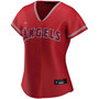 Women's Mike Trout Red Los Angeles Angels Alternate Replica Player Jersey