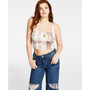 Women's Cropped Printed Tank Top, Created for Macy's