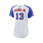 Women's Ronald Acuna Jr. White Atlanta Braves 2023 City Connect Replica Player Jersey