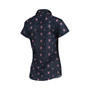 Women's Navy Houston Astros Floral Button Up Shirt