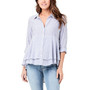 Maternity St Layered Peplum Shirt