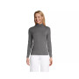 Women's Tall Lightweight Fitted Long Sleeve Turtleneck Tee