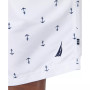 Men's Quick-Dry Anchor-Print 8" Swim Trunks