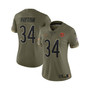 Women's Walter Payton Olive Chicago Bears 2022 Salute To Service Retired Player Limited Jersey