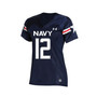 Women's #12 Navy Midshipmen Rivalry Replica Jersey - Navy