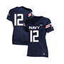 Women's #12 Navy Midshipmen Rivalry Replica Jersey - Navy