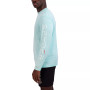 Men's Long-Sleeve Raglan Logo Swim T-Shirt