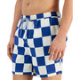 Men's Dio Quick-Dry Checker-Print 5" Swim Trunks, Created for Macy's