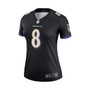 Women's Lamar Jackson Black Baltimore Ravens Legend Team Jersey