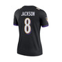 Women's Lamar Jackson Black Baltimore Ravens Legend Team Jersey