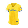 Women's David Ortiz Gold Boston Red Sox City Connect Replica Player Jersey