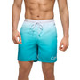 Men's Ombré Sky Gradient 7" Swim Trunks