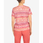 Women's Woodblock Stripe Top