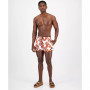 Men's 5" Salmon Tropical-Print Swim Trunks