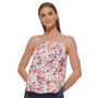 Women's Printed Square-Neck Camisole