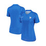 Women's Blue France Women's National Team 2022/23 Away Pre-Match Performance Top