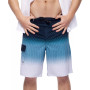 Men's 9" NO Mesh Liner Board Shorts Elastic Waist Quick Dry Swim Trunks, up to Size 2XL
