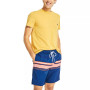Men's Drawstring Variegated Stripe 6" Swim Trunks