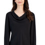 Women's Long-Sleeve Cowl Neck Top