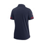 Women's Navy New England Patriots Sideline Performance Polo