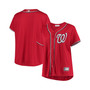 Women's Red Washington Nationals Plus Size Alternate Replica Team Jersey