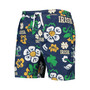 Men's Navy Notre Dame Fighting Irish Floral Volley Swim Trunks