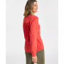 Petite Cotton Embroidered Long-Sleeve Top, Created for Macy's