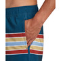 Men's Eastern Elastic Stripe Boardshorts