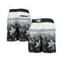 Men's Black Minnesota Vikings Island Volley Swim Shorts