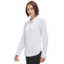Women's Pleat-Front Long-Sleeve Shirt
