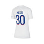 Women's Lionel Messi White Paris Saint-Germain 2022/23 Third Breathe Stadium Replica Player Jersey