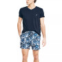Men's Quick-Dry Floral-Print 6" Swim Trunks