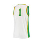 #1 White Oregon Ducks Replica Women's Basketball Jersey