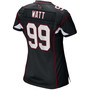 Women's J.J. Watt Black Arizona Cardinals Alternate Game Jersey