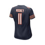 Women's Darnell Mooney Navy Chicago Bears Game Jersey