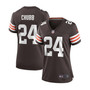 Women's Nick Chubb Brown Cleveland Browns Game Jersey