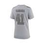 Women's Alvin Kamara Gray New Orleans Saints Atmosphere Fashion Game Jersey