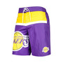 Men's Purple Los Angeles Lakers Sea Wind Swim Trunks